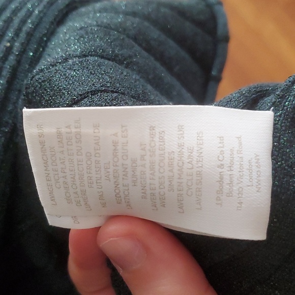 Metallic green Boden Diona midi dress - Picture 8 of 12